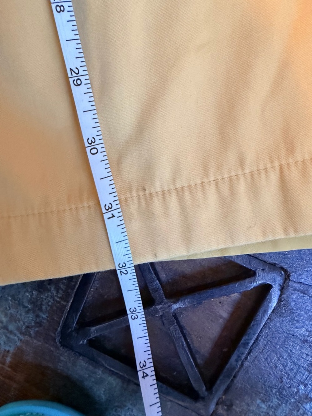 Lightweight Women's Mustard Trench Coat - Picture 13 of 15